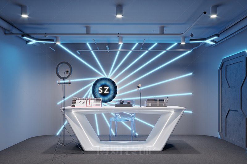 杭州網(wǎng)紅直播間設(shè)計裝修，專業(yè)直播間裝修公司推薦博妍裝飾