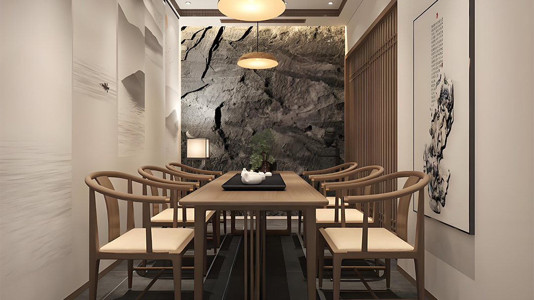 杭州現(xiàn)代茶會所裝修設(shè)計