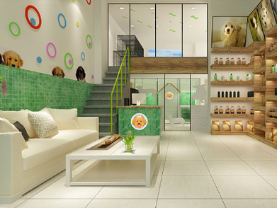 杭州寵物店裝修設(shè)計指南｜洗護區(qū)與寄養(yǎng)空間規(guī)劃