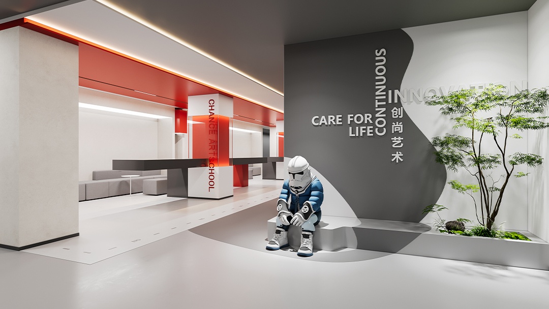 杭州藝術(shù)類培訓(xùn)機(jī)構(gòu)裝修設(shè)計(jì)