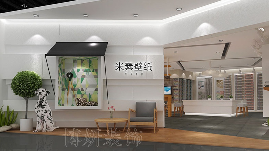 杭州家居軟裝飾展廳裝修設(shè)計