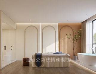 杭州美容院裝修設(shè)計(jì)丨大型美容院裝修風(fēng)格大賞，博妍裝飾為您打造夢幻美容圣殿
