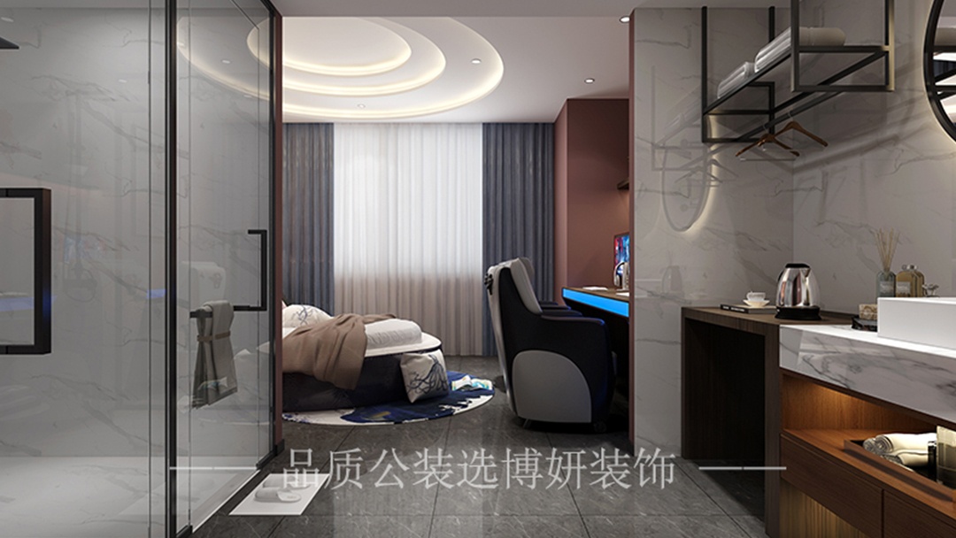 杭州潮流電競酒店裝修設(shè)計