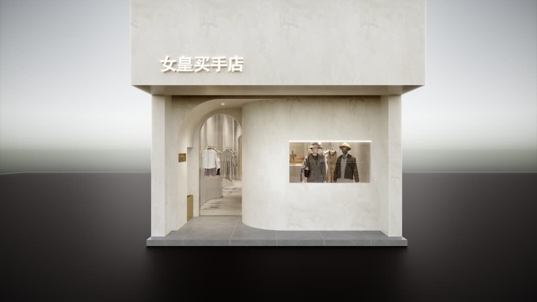 杭州快時(shí)尚女裝店裝修設(shè)計(jì)