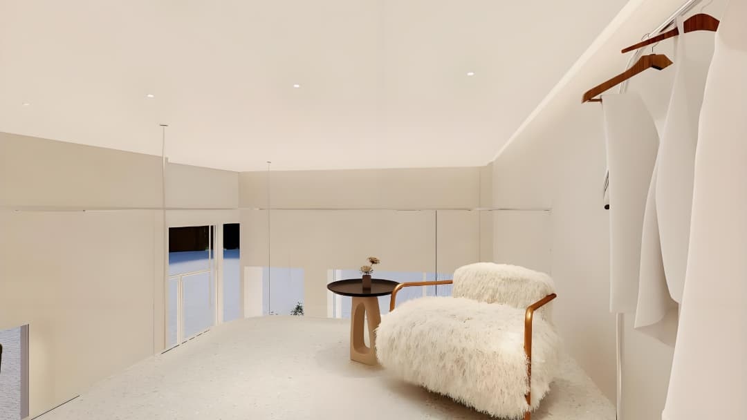 杭州法式浪漫女裝店裝修設(shè)計(jì)