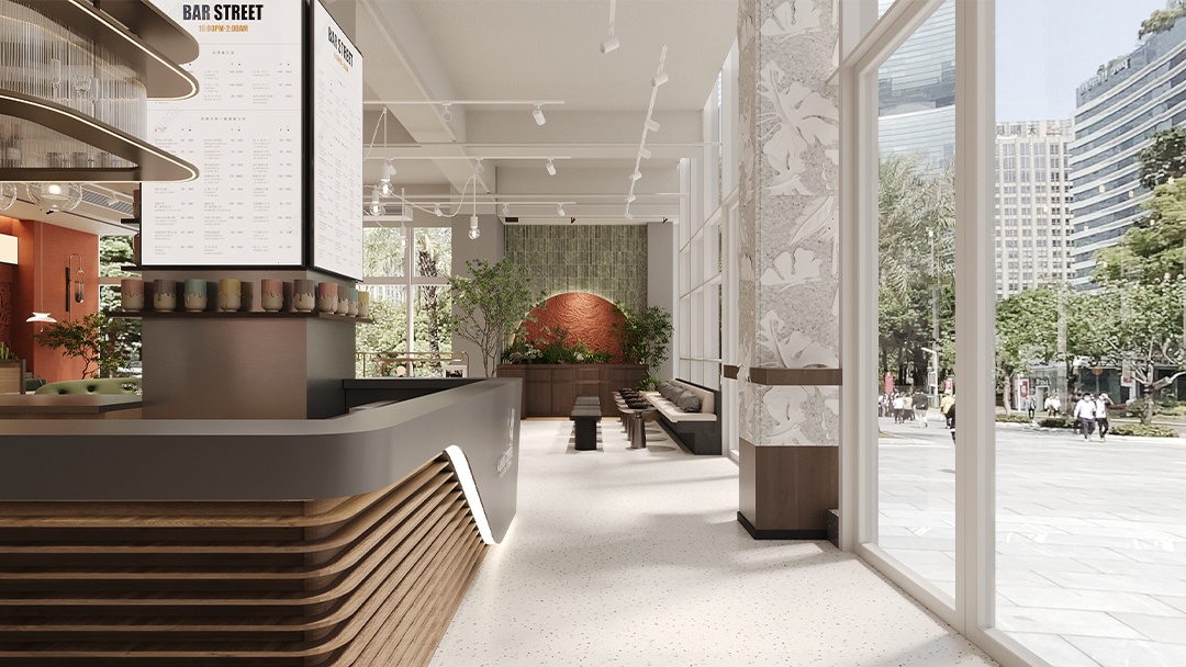 杭州寫(xiě)字樓咖啡店裝修設(shè)計(jì)