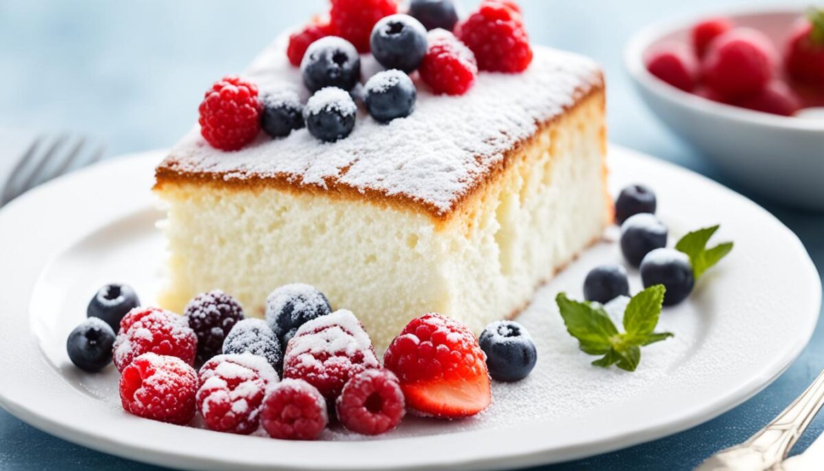 Angel food cake