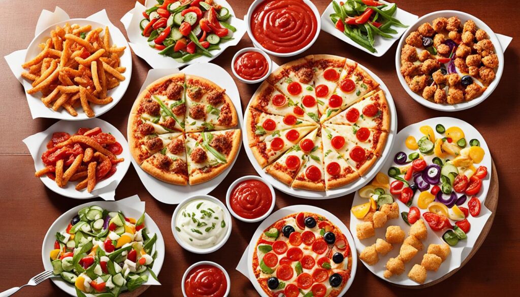 pizza hut sides