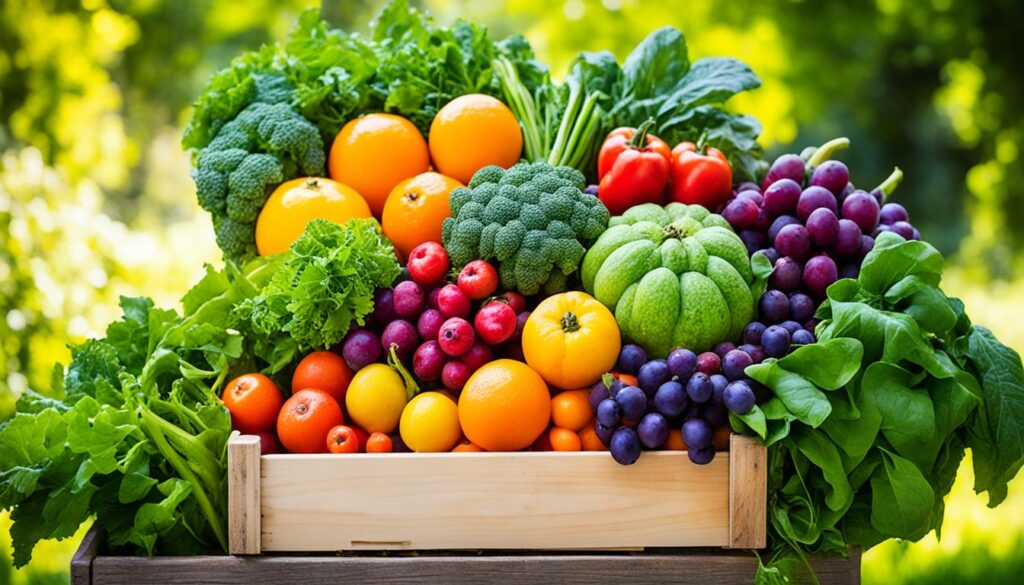 seasonal organic produce