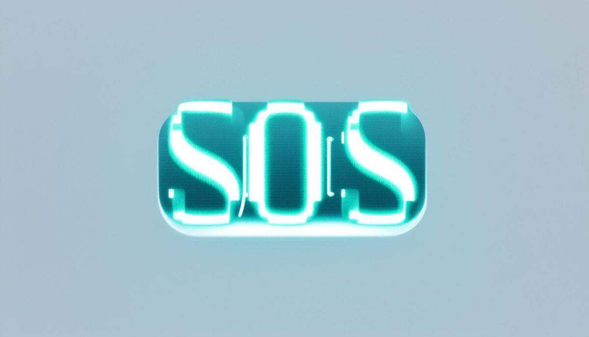 what does sos mean on iphone