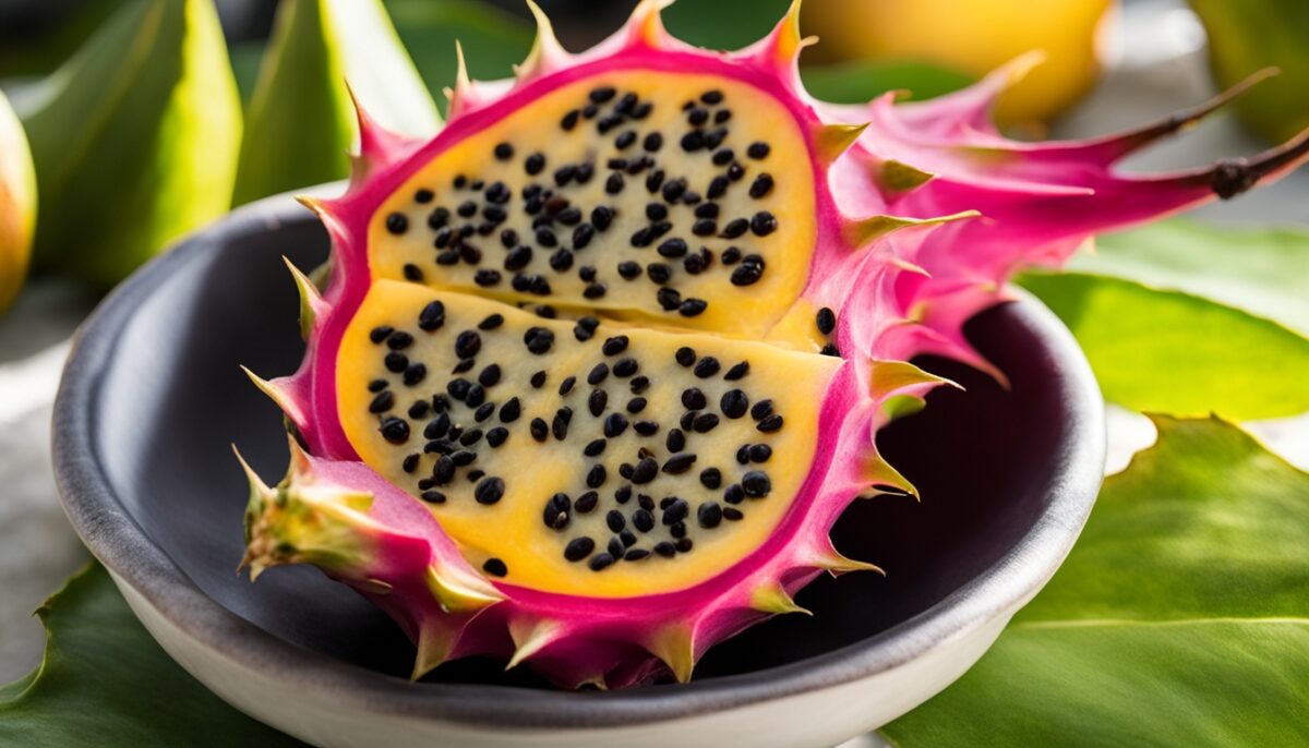 yellow dragon fruit